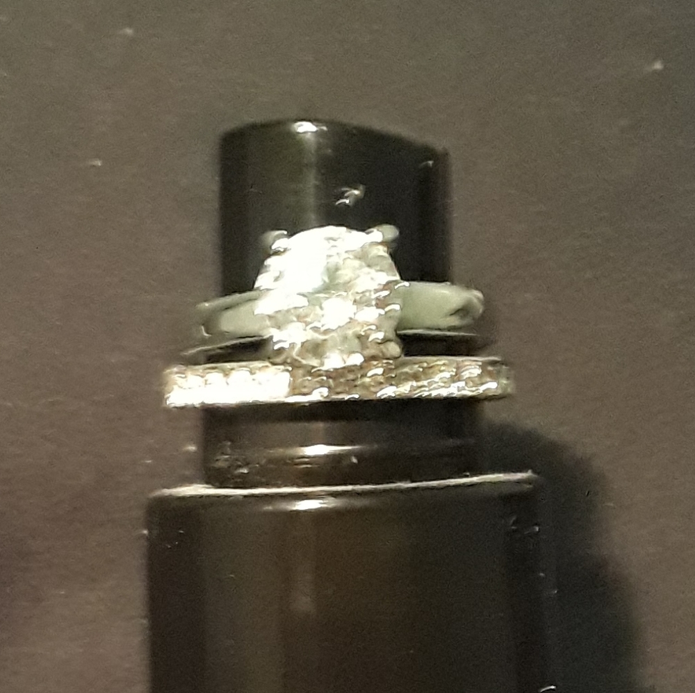 💄 LC rings sterling silver & Crystals